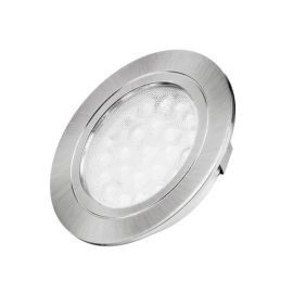 LED oprawa Oval chrom 2W, biały zimny